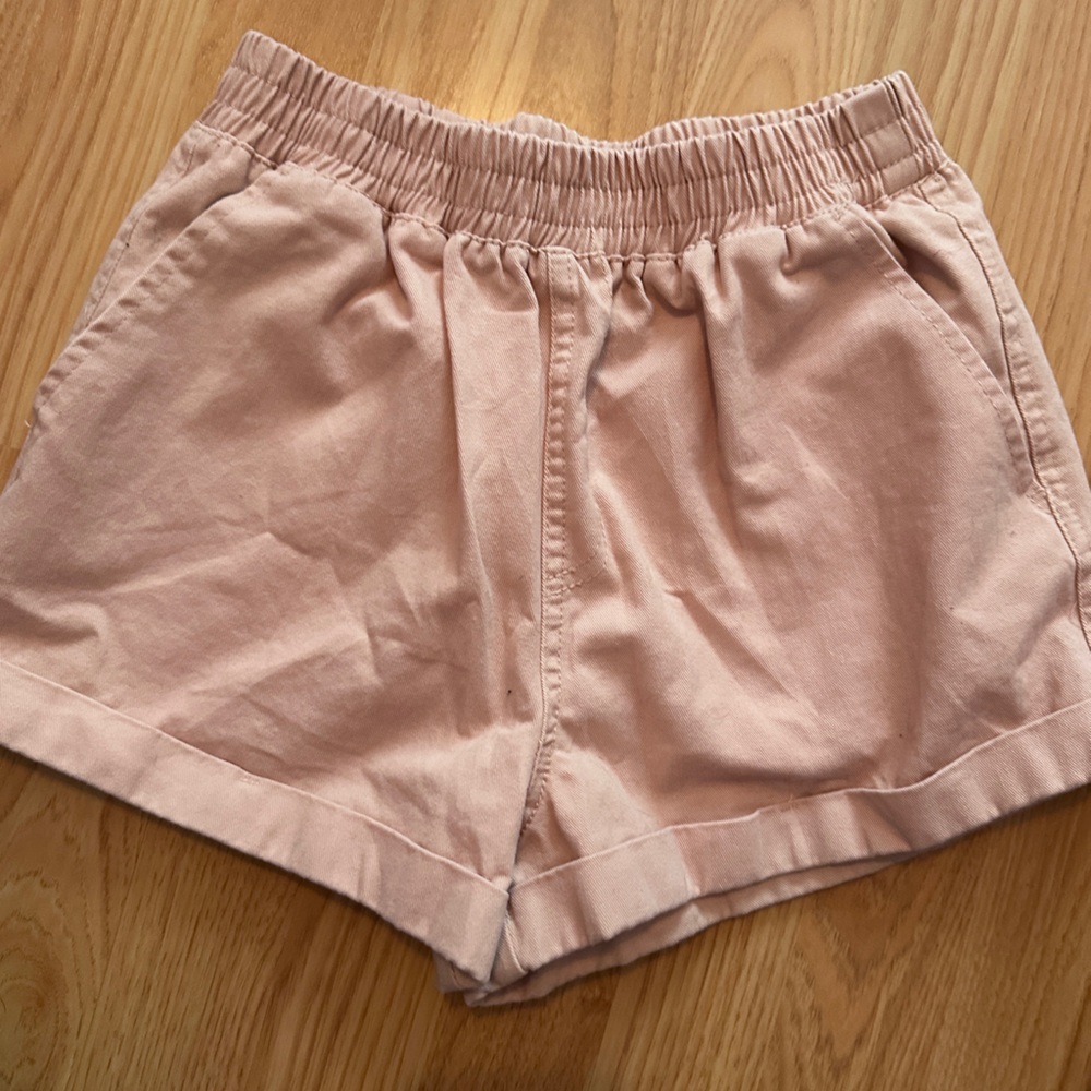 Forever 21 High Waist Dusty Pink Shorts
